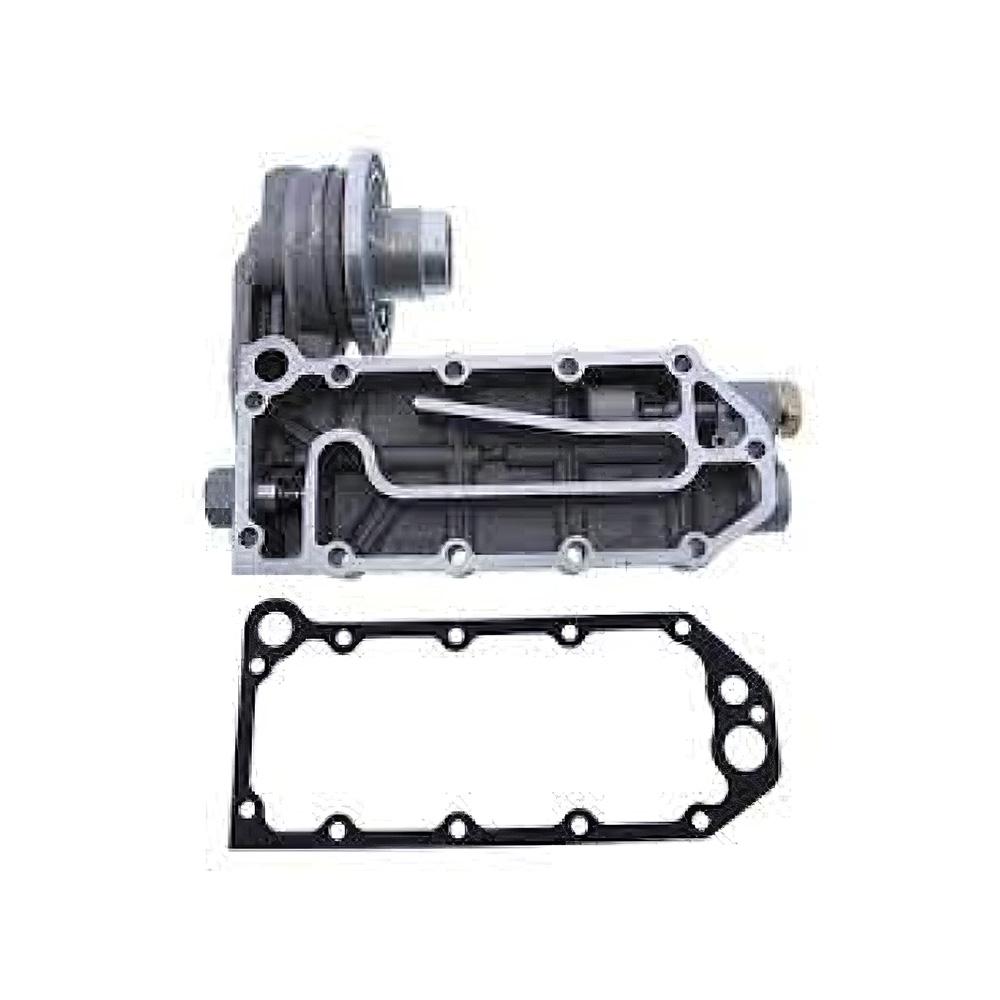 Oil Cooler Head 3922882 for Hyundai Excavator R290LC3 R320LC3 R280LC Wheel Loader HL760-3 HL760-3ATM HL760 With Gasket online Oil Cooler Head 3922882 for Hyundai Excavator R290LC3 R320LC3 R280LC Wheel Loader HL760-3 HL760-3ATM HL760 With Gasket online