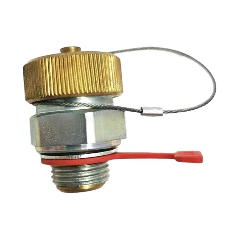 Oil Pan Drain Valve VOE20450851 for Volvo Excavator EC135B EC180C EC200D EW140B EW230C Loader BL60 BL61 BL71 L20F L25F L45H L45G L50H G700B