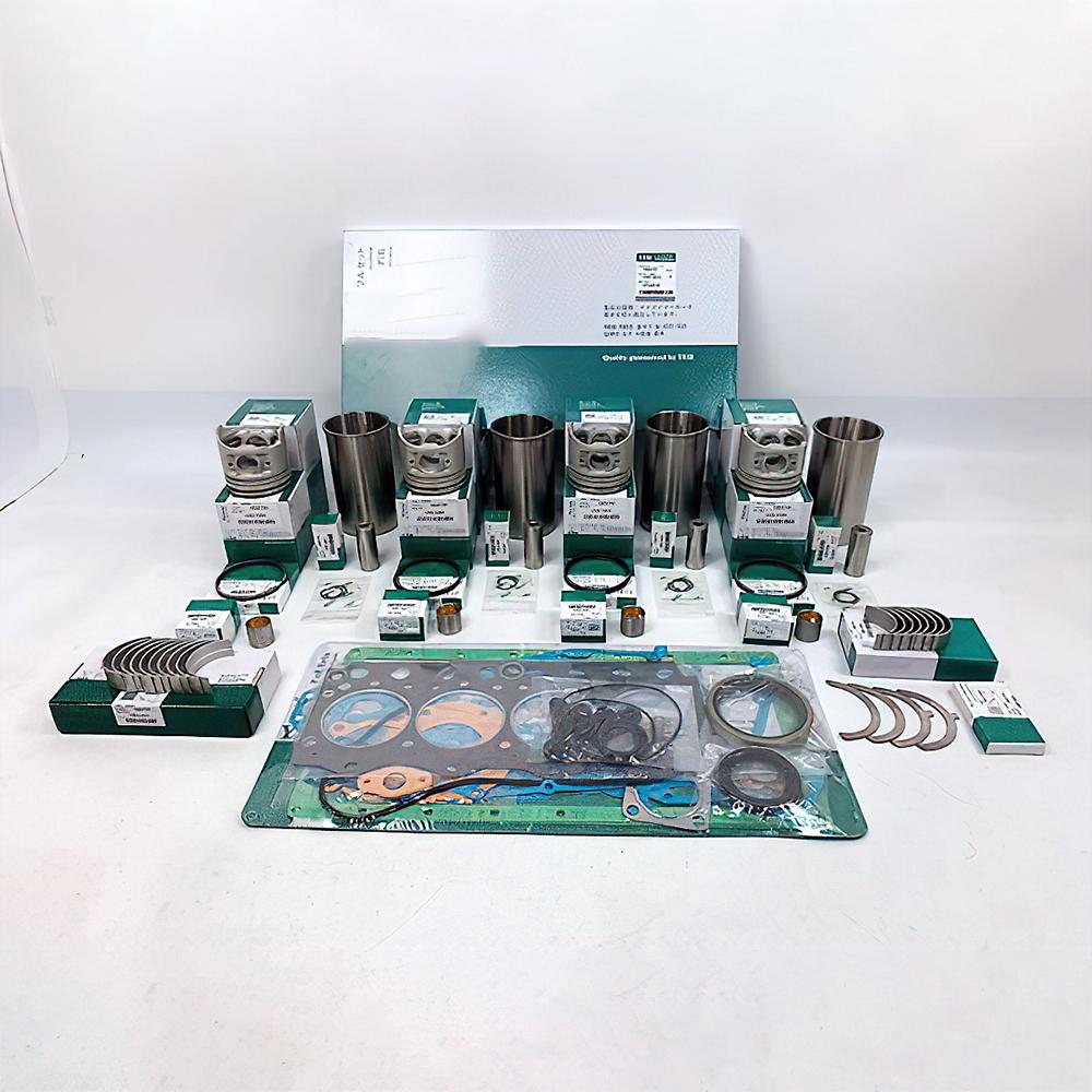 Overhaul Rebuild Kit for Mitsubishi 4D35 Engine New Holland E160LC Excavator
