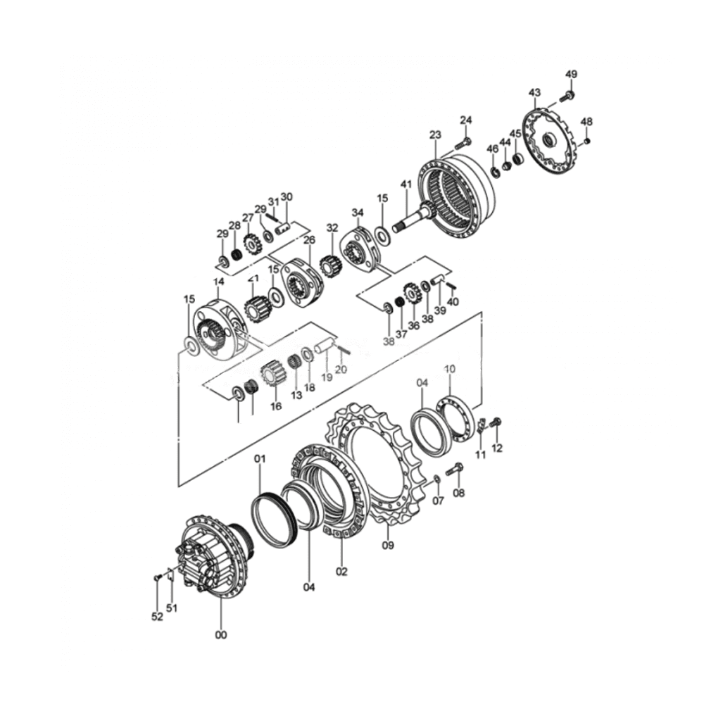Planet Carrier Assembly 1022198 Sun Gear 3075005 for Hitachi Excavator ZX330 ZX350H ZX280 ZX280LC ZX280-5G EX270-5 online Planet Carrier Assembly 1022198 Sun Gear 3075005 for Hitachi Excavator ZX330 ZX350H ZX280 ZX280LC ZX280-5G EX270-5 online