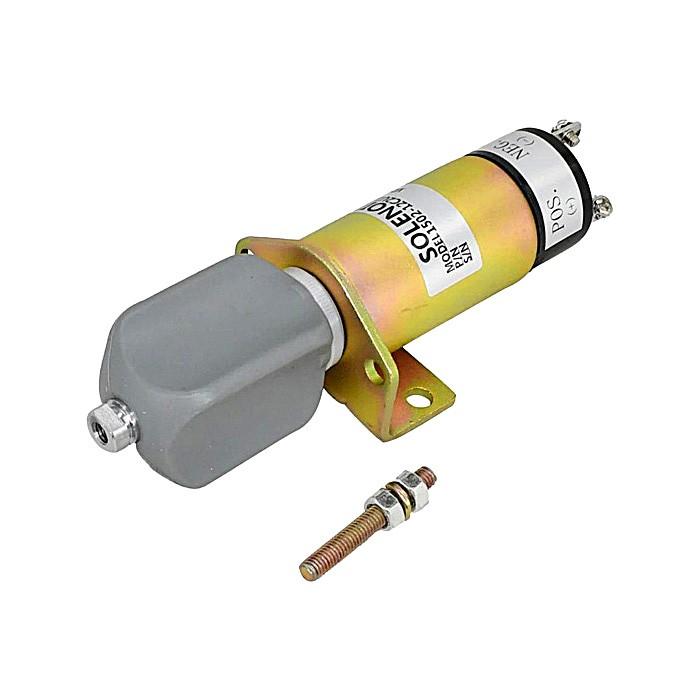 Shut Down Solenoid 1500-3026 1502-12C2U1B5S2 103007 for Kubota DF750 GF750 WG750 DF972 Woodward Skyjack SJ600 SJ6826RT SJ7027RT 12V online Shut Down Solenoid 1500-3026 1502-12C2U1B5S2 103007 for Kubota DF750 GF750 WG750 DF972 Woodward Skyjack SJ600 SJ6826RT SJ7027RT 12V online