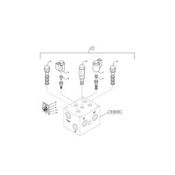 Buy Solenoid Valve 8605066 for CASE Loader 521D 521E 521F 521G Grader 845 865