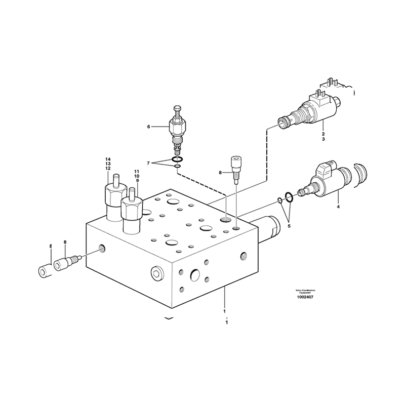 Solenoid Valve VOE15092695 for Volvo Wheel Loader L110E L110F L120E L120F L350F L50D L50E L60E L60F L70E L70F L90E L90F online Solenoid Valve VOE15092695 for Volvo Wheel Loader L110E L110F L120E L120F L350F L50D L50E L60E L60F L70E L70F L90E L90F online