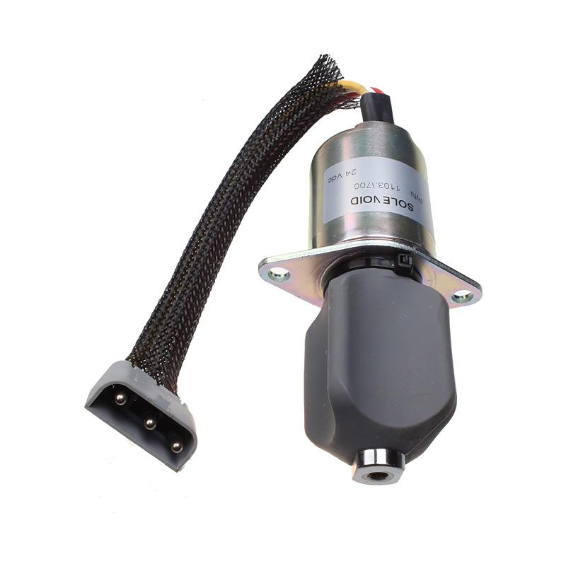 Stop Solenoid 6785-5121 11033700 for Volvo Wheel Loaders L70C L330C L70B 24V