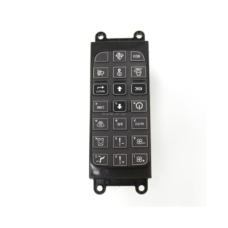 Switch Panel 14594714 for Volvo Excavator EC120D EC170D EC210D EC235D EC250D EC380D ECR145D EW140D EW210D