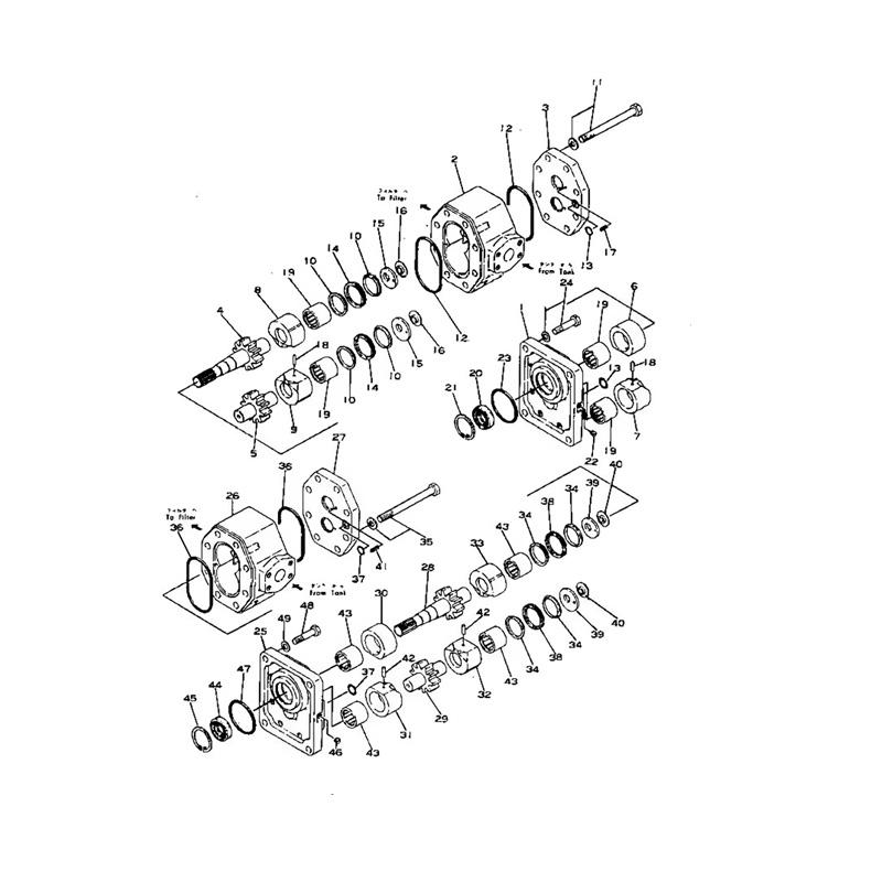 Switch Pump 705-51-32000 For Komatsu Wheel Loader 540B-1 540-1 online Switch Pump 705-51-32000 For Komatsu Wheel Loader 540B-1 540-1 online