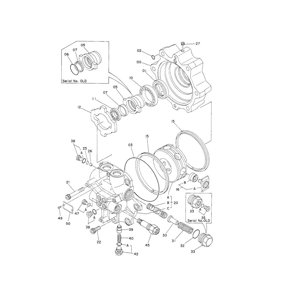 Travel Motor Ball Bearing 4193402 For Hitachi Excavator EX75UR EX90 online Travel Motor Ball Bearing 4193402 For Hitachi Excavator EX75UR EX90 online