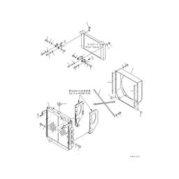 Water Engine Radiator Core ASS'Y 421-03-31551 For Komatsu Wheel Loader WA430-5 WA480-5 WA470-5 WA430-6 online