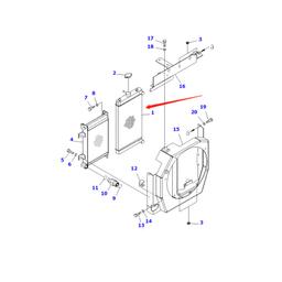 Water Tank Engine Radiator 22L-03-21111 for Komatsu PC14MR-2 PC14MR-3 PC16MR-2 PC16MR-3 PC18MR-2 PC18MR-3 PC27MR-2 PC27MR-3 online