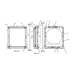 Water Tank Engine Radiator Core ASS'Y 124-1762 for Caterpillar Excavator CAT 330B 330B L online