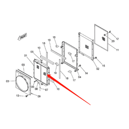 Water Tank Engine Radiator Core ASS'Y 4655008 For Hitachi PZX450-HCME ZR260HC ZX450-3 ZX450-3F ZX470H-3 ZX470R-3 ZX500LC-3 online