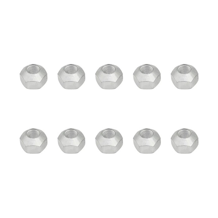 10 Pcs Wheel Nut 6564669 for Bobcat Skid Steer Loader 1600 2000 2400 2410 1213 S100 S130 S150 S160 540 542 543 553 600 610 611 620