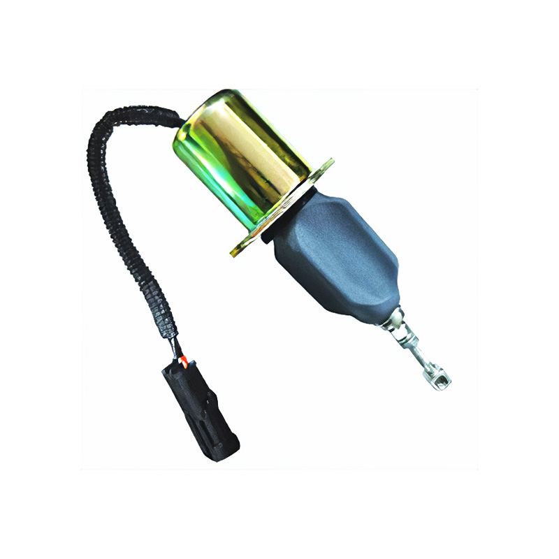 12V Fuel Stop Solenoid PJ7413147 for Volvo Excavator EC14