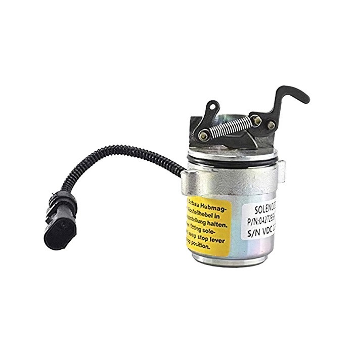 12V Stop Governor Solenoid 307-2758 with Three Terminal for Miller Welders AEAD 200LE