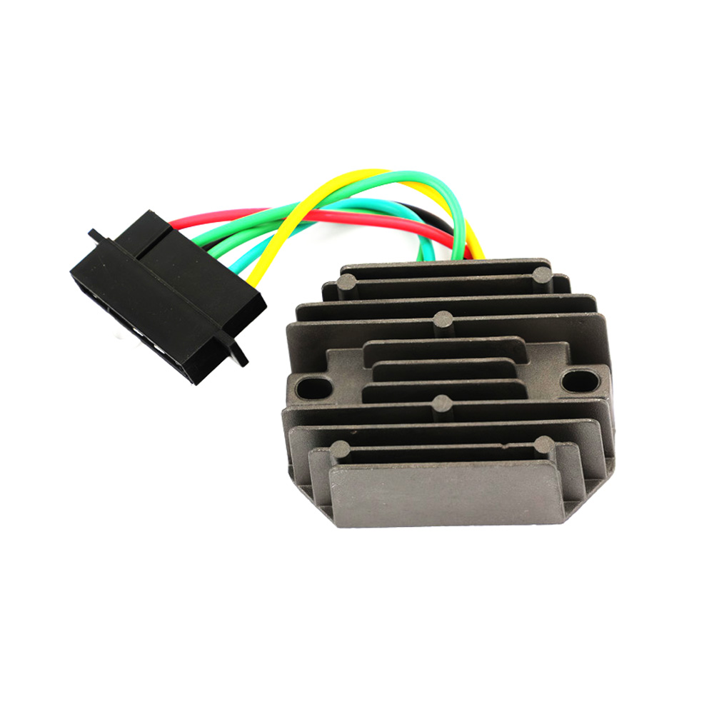 12V Voltage Rectifier Regulator 6 Wire 19267-64600 For Kubota Lawn Tractor T1600