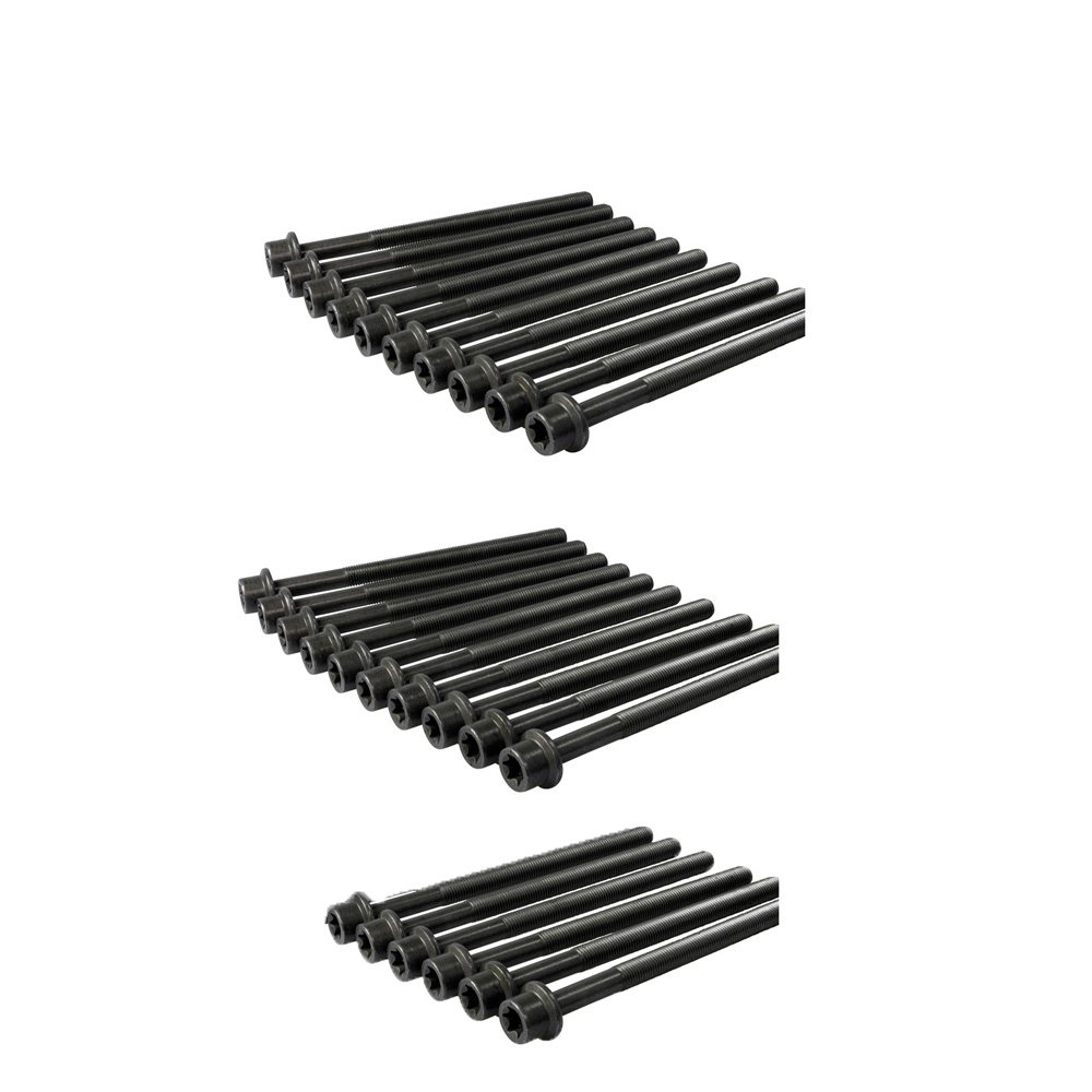 1 Set Cylinder Head Bolt for Mitsubishi Engine 6D31 6D31T 6D34 6D34T