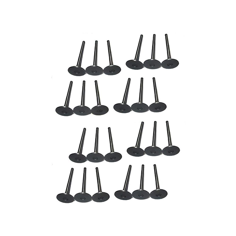 1 Set Intake Exhaust Valves for Mitsubishi S6B-TA Engine Caterpillar CAT E650 Excavator