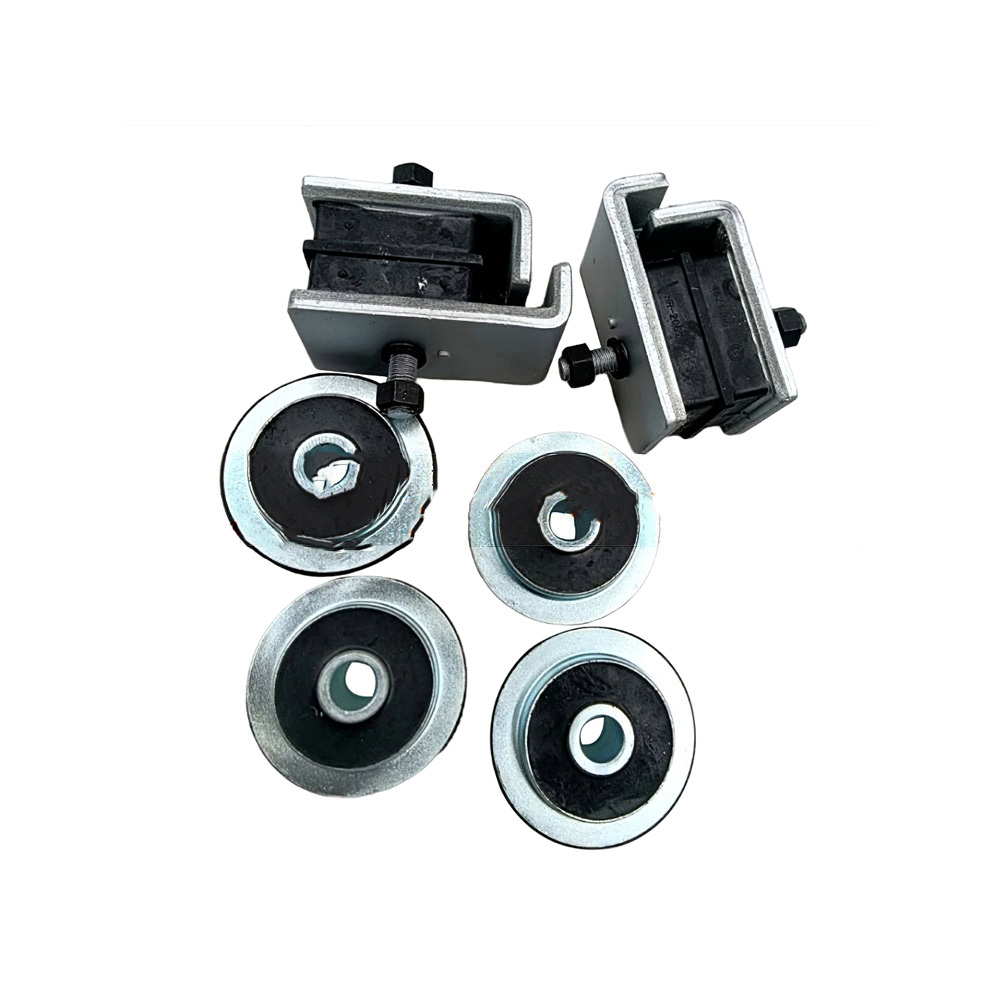 1 Set Mounting Rubber Cushion Feet Bumper for Hitachi EX35 Excavator