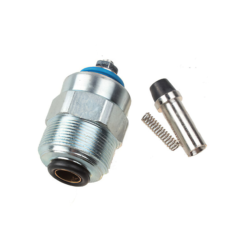 24V Fuel Shut-Off Solenoid Valve 79082108 for New Holland FW90 LW110