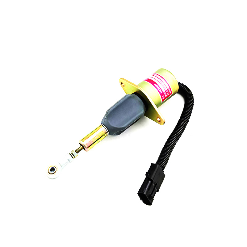24V Stop Solenoid 6743-81-9140 for Komatsu Engine SA6D102E-2 Excavator PC300-7 PC360-7 Wheel Loader WA380-5