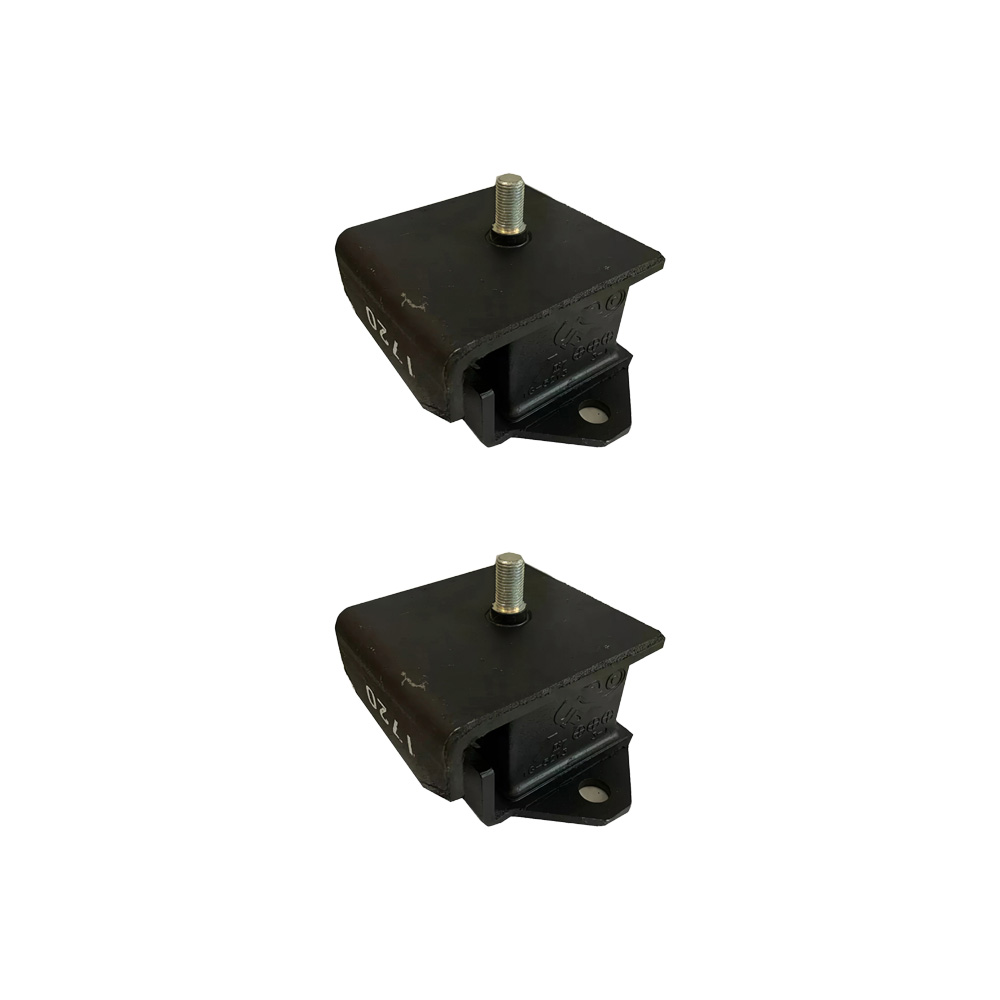 2 PCS Front Foot Rubber Cushion 1-53215172-0 for Isuzu Engine 6HE1 6HK1 6HH1 Truck FVZ34 LT132 FSR32 FSR33