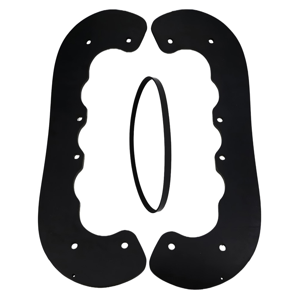 2 PCS Snow Thrower Blower Paddle 55-9251 for Toro CCR2000 CCR2450 CCR2500 CCR3600 Snowblower With Belt