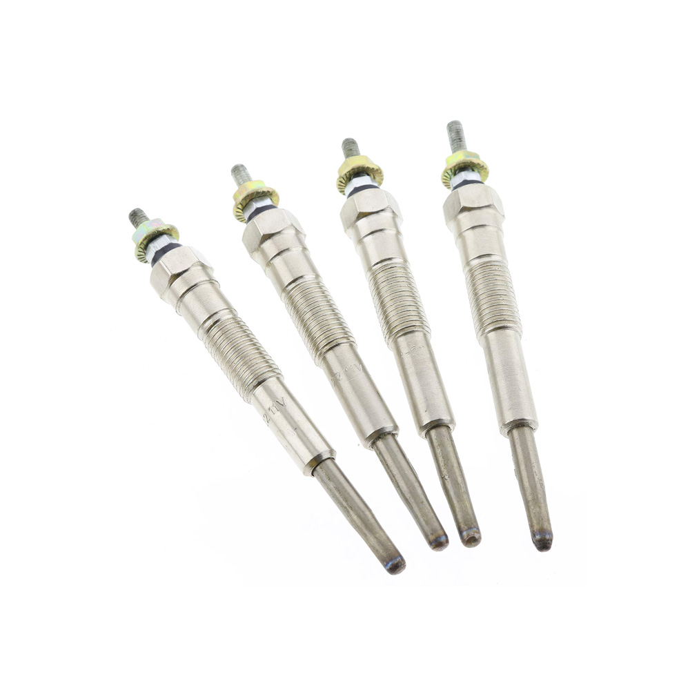 4 Pcs Glow Plug 19850-54120 for Toyota Dyan Hiace Hilux 3L 5L 2L-TE Engine 12V