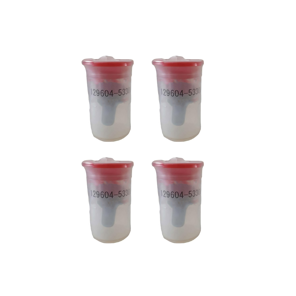 4 PCS Injector Nozzle 129604-53300 for Komatsu Engine 4D88-6 Excavator PC55MR-3 PC45MR-5M0 PC55MR-5M0