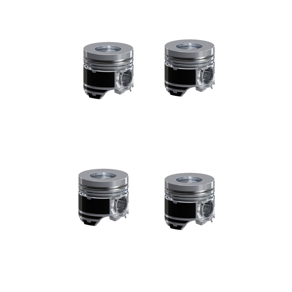 4 pcs STD Piston for Komatsu 4D130 Engine
