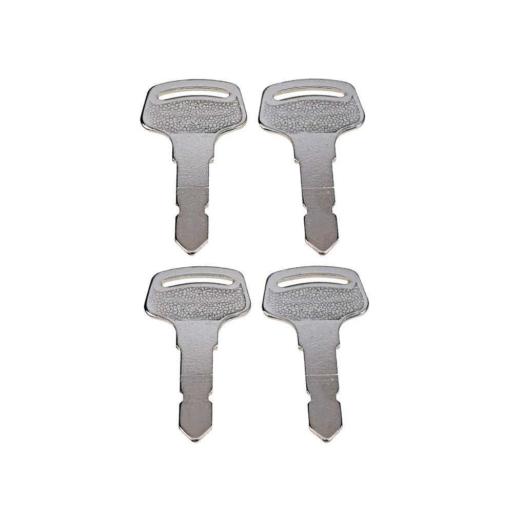 4 Pieces Ignition Keys 15248-63700 for Kubota B Series Tractor Case New Holland