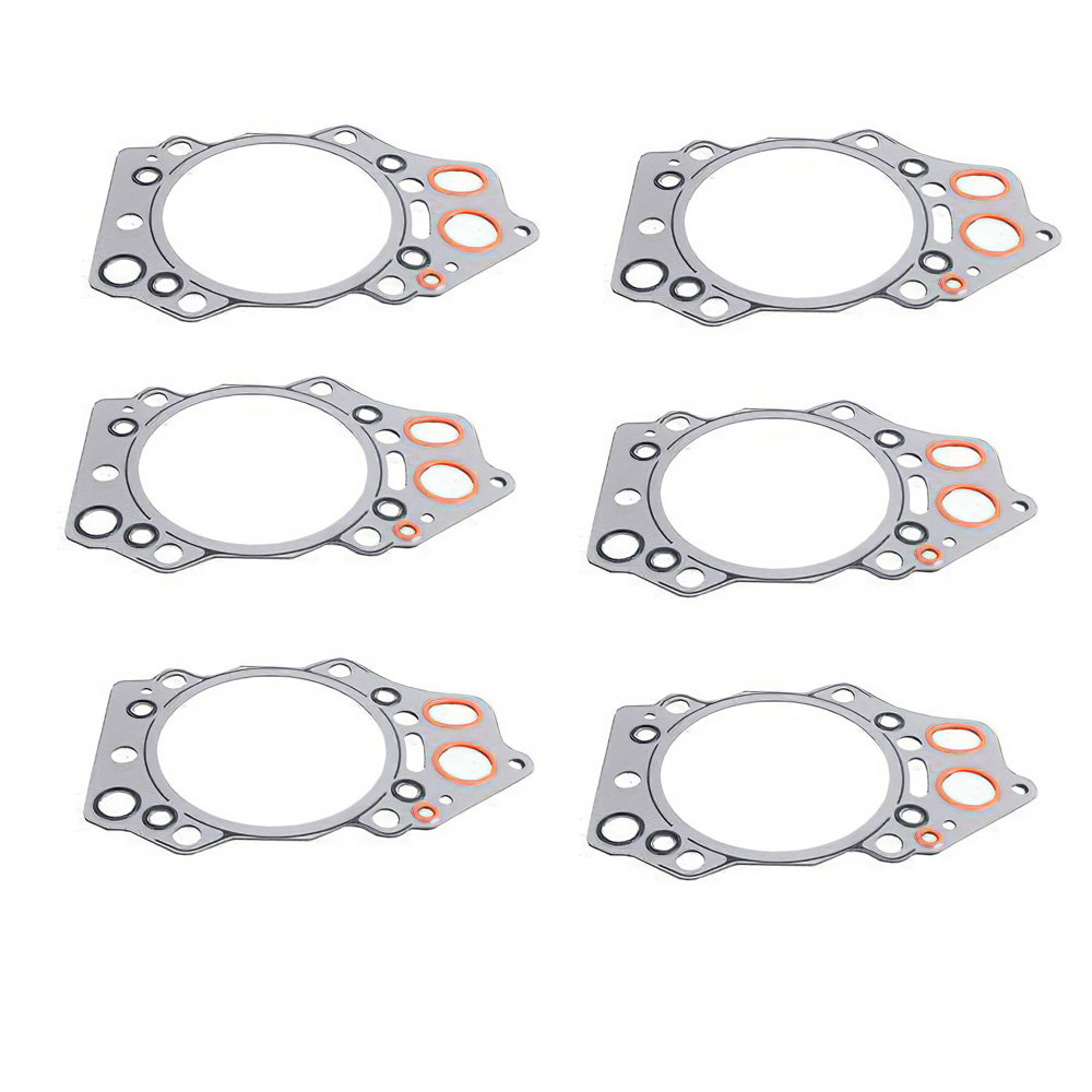 6 pcs Engine Cylinder Head Gasket 6210-17-1813 for Komatsu Engine 6D140 S6D140