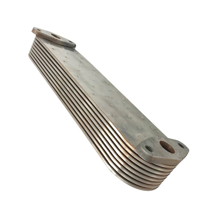 7P Oil Cooler 6150-61-2111 for Komatsu Engine 6D125 Excavator PC300-3 PC400-3 PC400-5 PC400-6