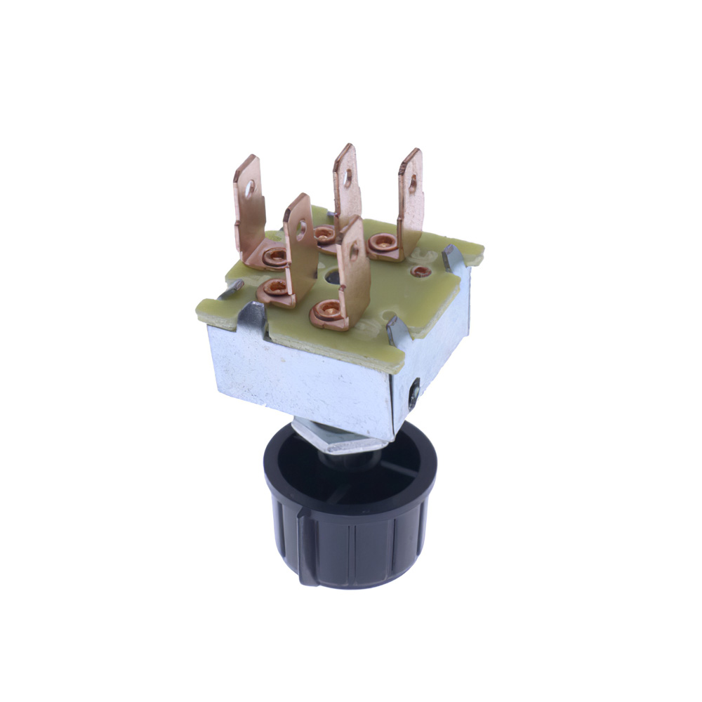 A/C 3 Speed Blower Switch Universal Type 35702 for w/ 'Fan' Knob SW1000C