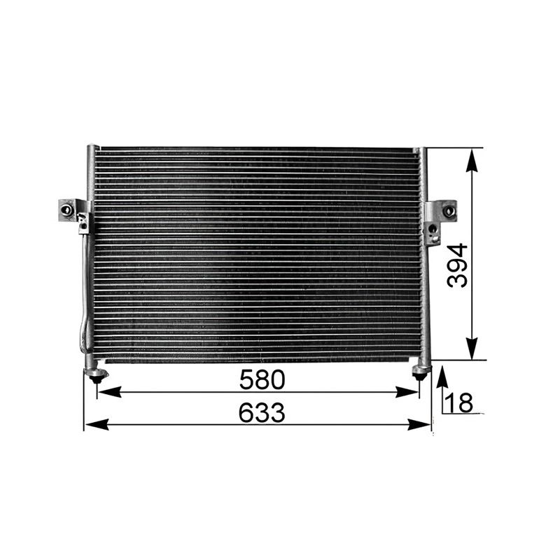 A/C Condenser 7024834 for Bobcat Loader A770 S750 S770 S850 T750 T770 T870
