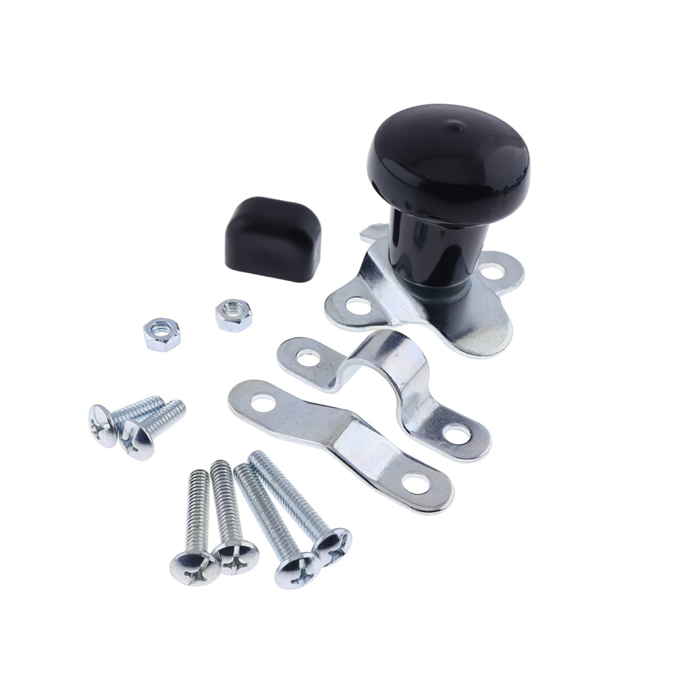 Black Steering Wheel Spinner Knob TY16020 for John Deere Tractor 112 140 210 212 214 216
