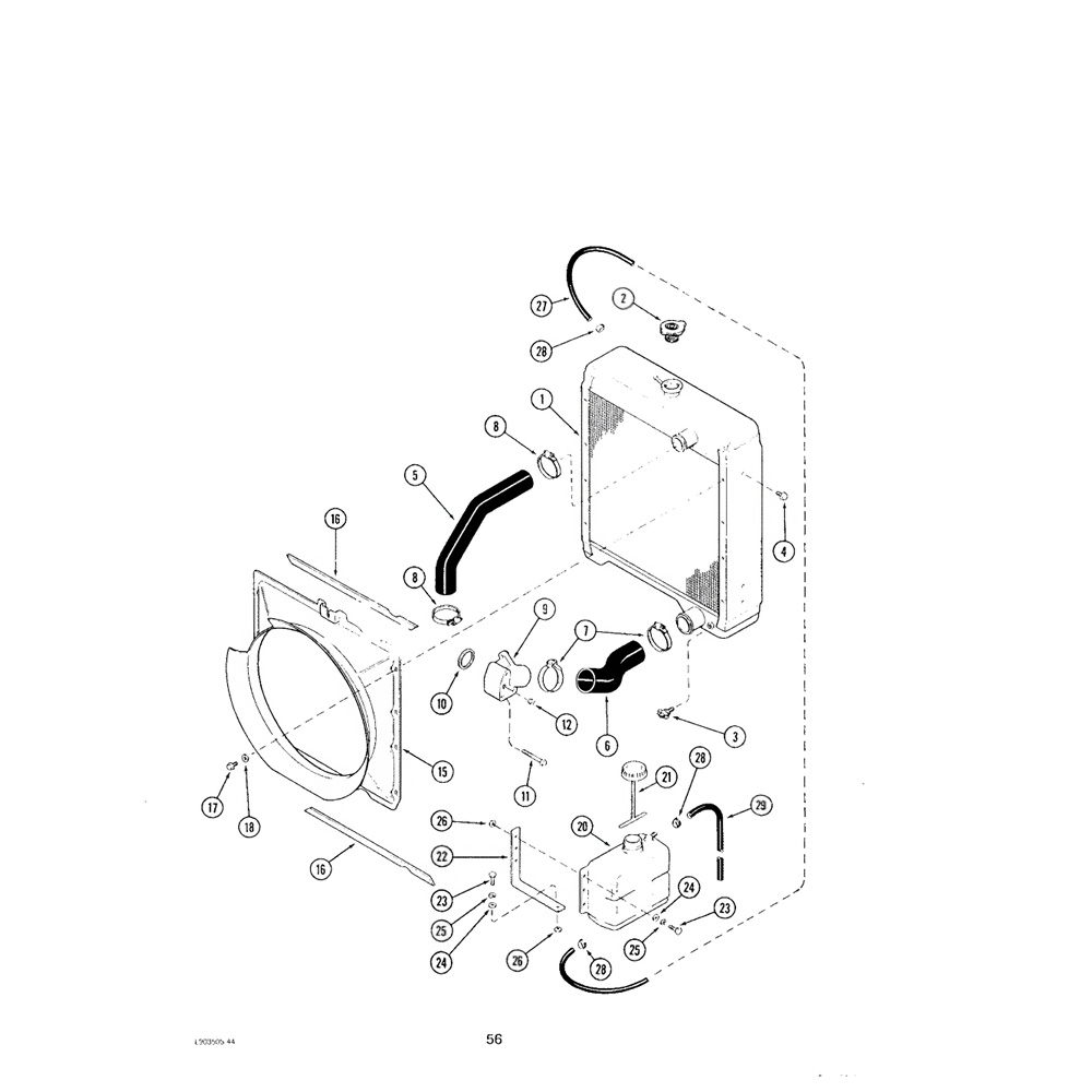 Connection Water Inlet Elbow J903102 for CASE Engine 4390 6590 Tractor 1896 2096 5120 5130 5140 5220 5240 5250