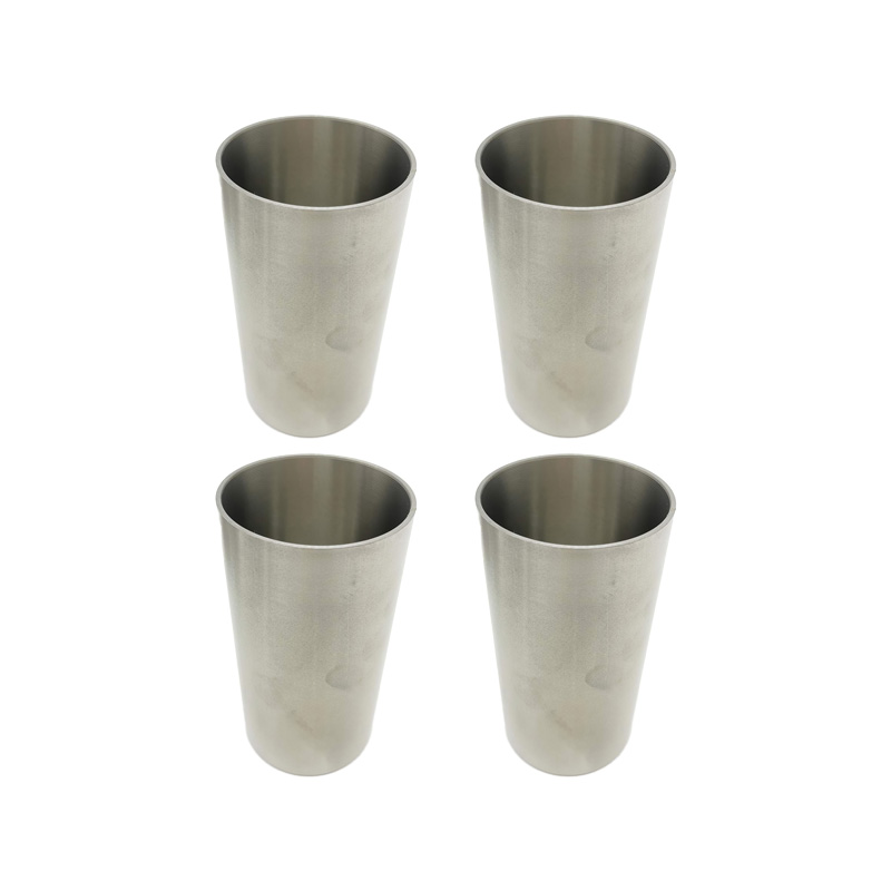 Cylinder Liner 4 Units 1 Set For Komatsu Backhoe WB140-2N WB150-2N Yanmar Engine 4TNV106 Komatsu Engine 4D106