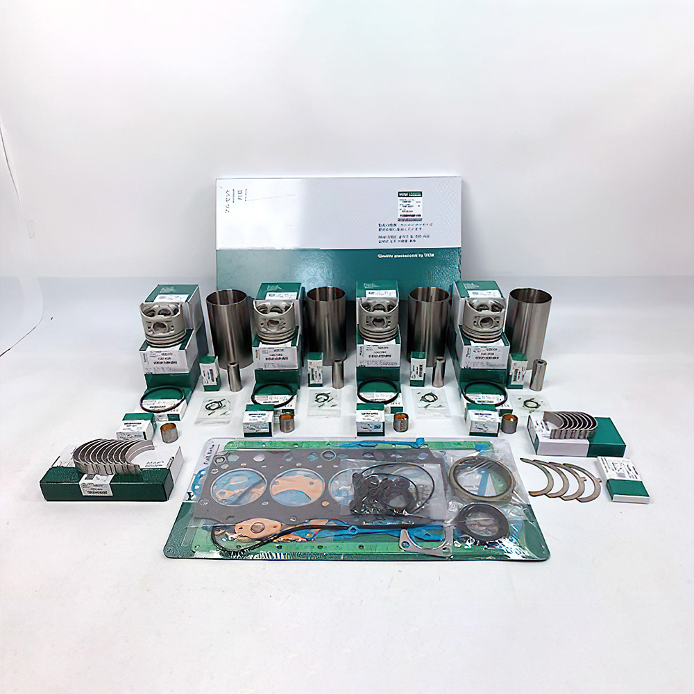Cylinder Liner Kit Engine Four Matching for Komatsu Skid Steer SK09J-2 Yanmar Engine 4TNE98 Komatsu Engine 4D98E