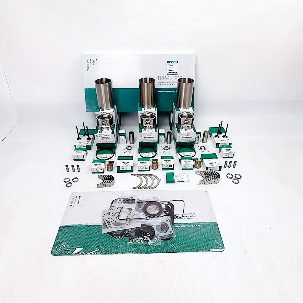 Cylinder Liner Kit Four Matching for Komatsu Excavator PC30 PC35 Engine 3D84-3