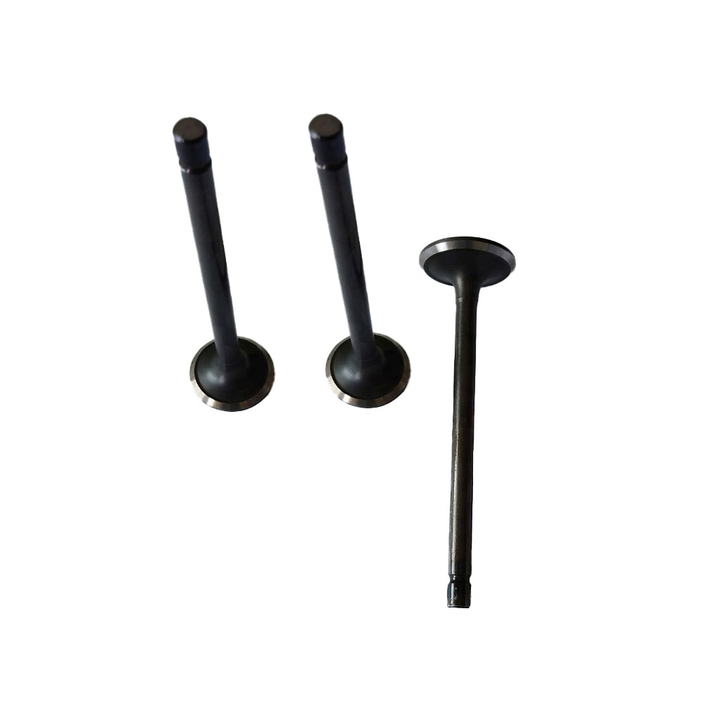 Exhaust Valve 3 Units 1 Set For Hitachi Excavator EX50UR Isuzu Engine 3AB1