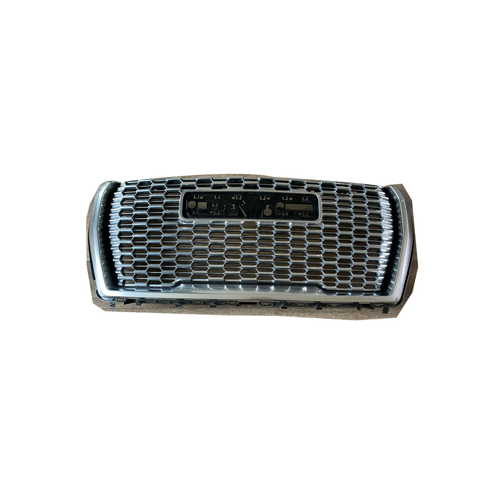 Front Bumper Gloss Black Grille 84835783 for 2021-2022 GMC Yukon XL DL-Style