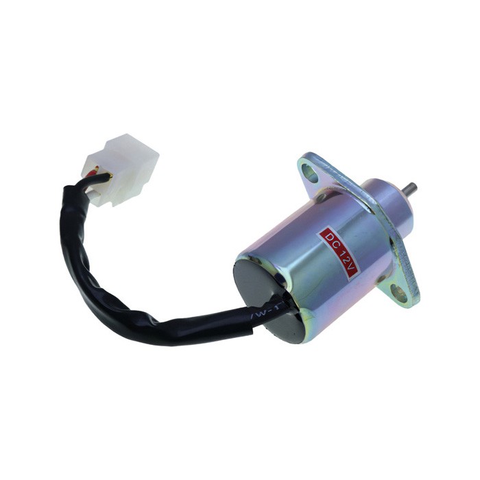 Fuel shutoff solenoid 067614-027 for Upright Lift LX31RT LX41RT LX50RT Kubota D905 D1105 Engine
