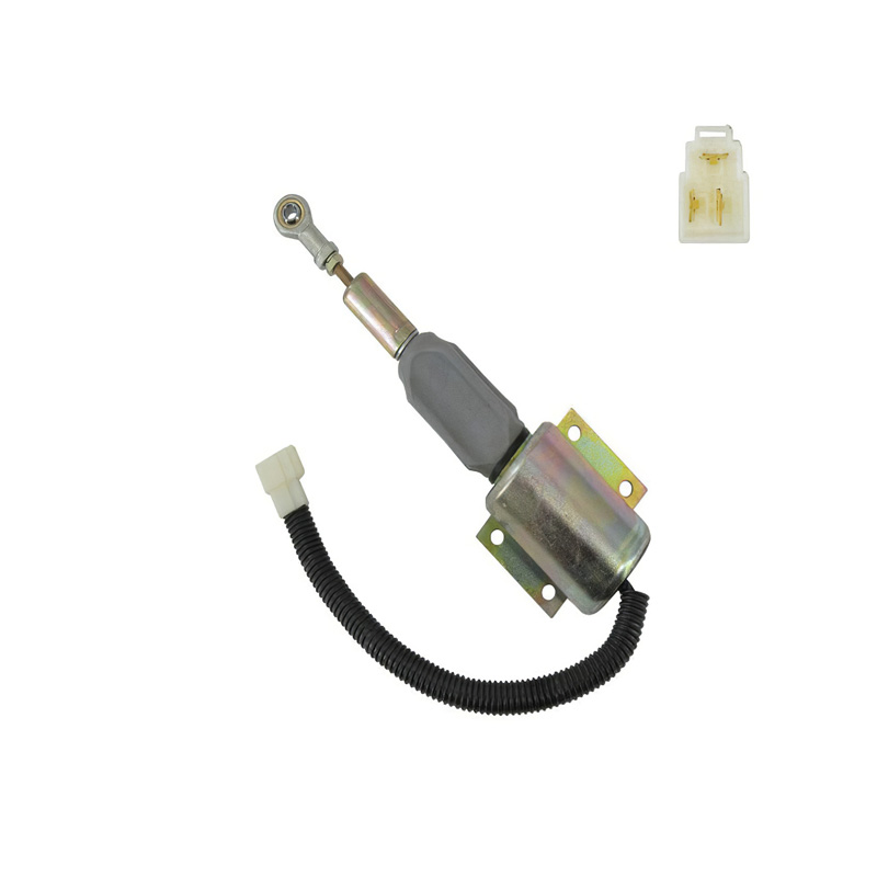 Fuel Shutoff Solenoid 3926411 SA-4257-12 RE502473 for Cummins 6CT Woodward John Deere