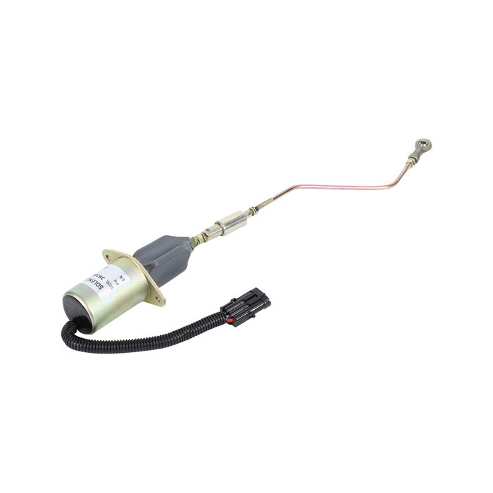 Fuel Shutoff Solenoid Valve 3935458 SA-4763-12 12V for Cummins 8.3L 5.9L Engine