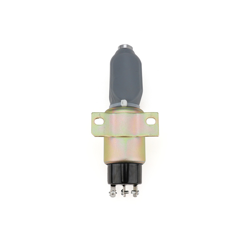Fuel Stop Solenoid 3864274 for Hyundai R140LC-7 R140LC-9S R140W-7 R140W-9S R200W-7 R210LC-7 R220LC-9S R250LC-7 R260LC-9S 24V