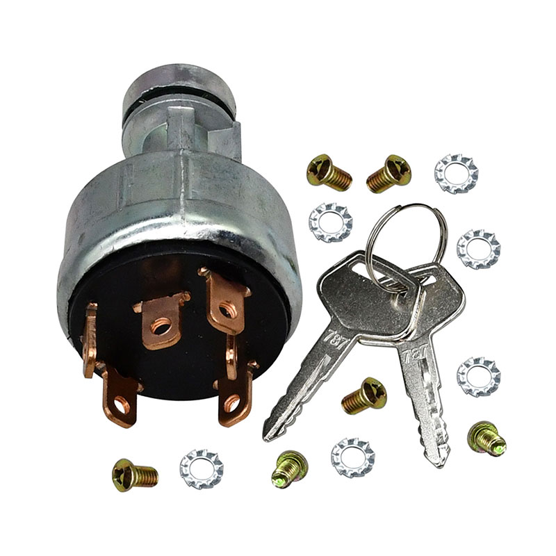 Ignition Starter Switch 08086-10000 With Keys for Komatsu Diesel Generator EG100-2 EG125-1 EG150-3 EG15-3 EG200-3 EG300-2 EG45-1 EG50-2 EG65-2 EG75-2 EG80-1