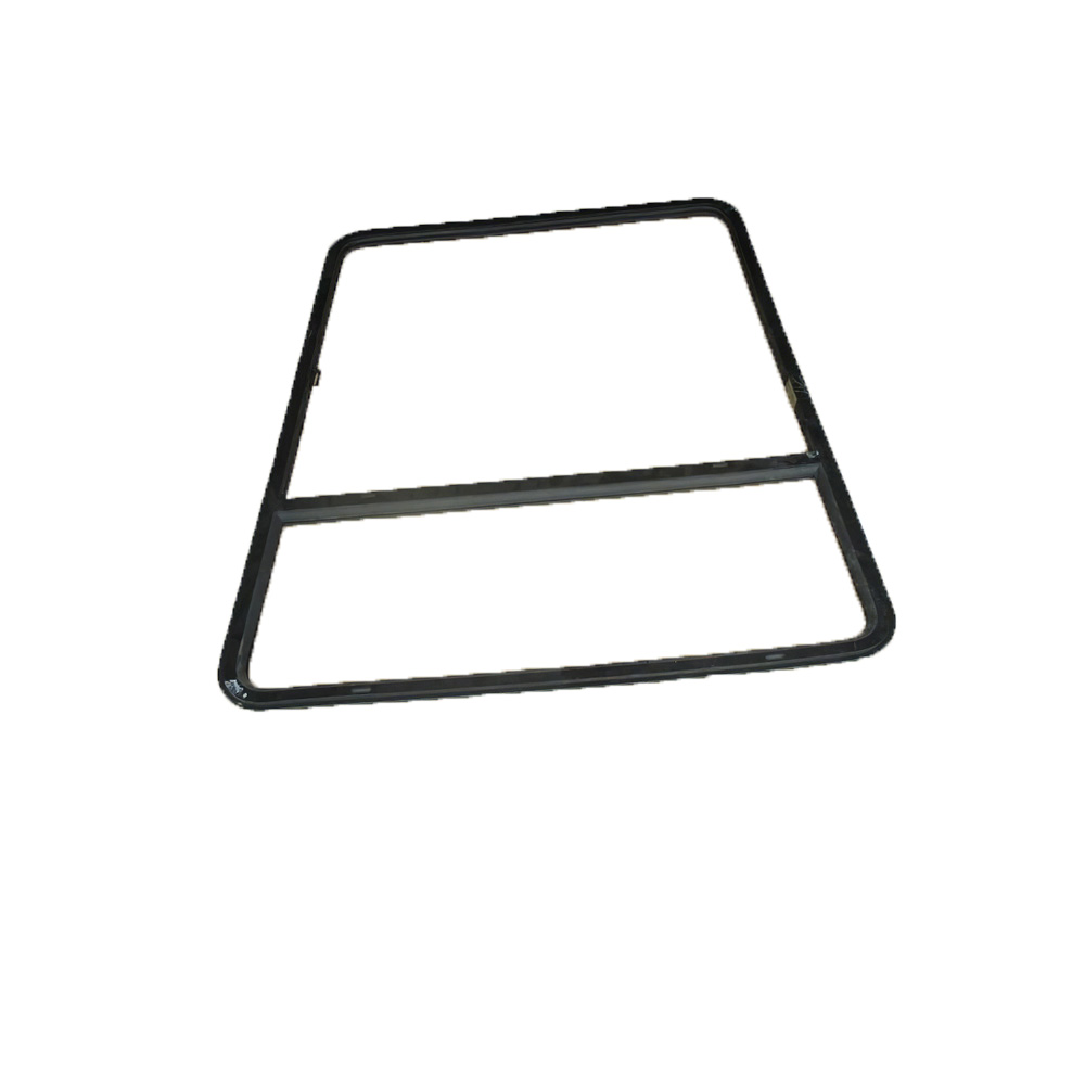 Left door glass frame without Glass for CAT E200B