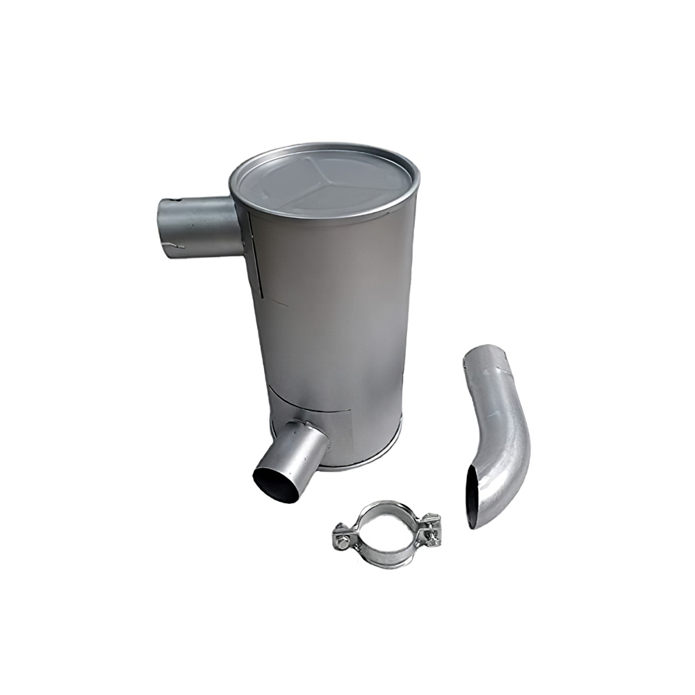 Muffler 6732-11-5840 6732-11-5550 for Komatsu Excavator PC100-6 PC120-6 PC130-6 PC128UU-1 PC128US-1 PC128UU-2 Engine 4D102