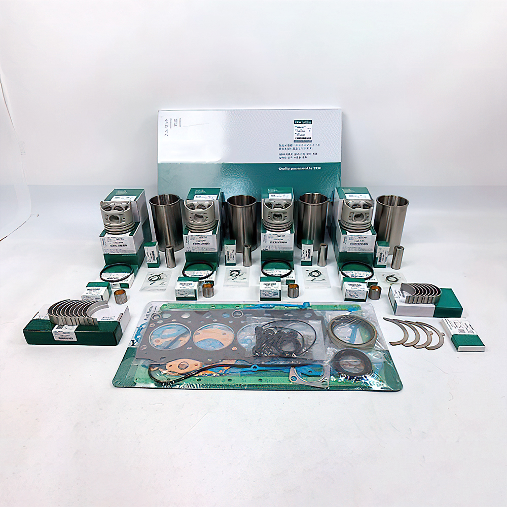 Overhaul Rebuild Kit for Mitsubishi 4D34 Engine Kato HD512 Sumitomo SH135 Excavator