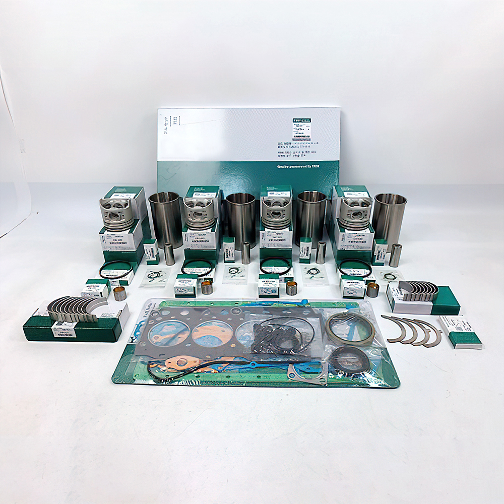 Overhaul Rebuild Kit for Mitsubishi K4E K4E-DI Engine MT23D Tractor Hanix N260 N350 Excavator